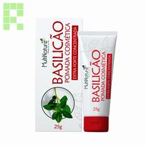 Pomada Basilicão Extra Forte 25g Cosmética MultiNature previne acnes, furúnculos e hematomas