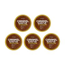 Pomada Capilar Infinity Caramel Shine Cera 120G-Kit C/5Un Pomada Capilar Infinity Caramel Shine Cera 120G-Kit C/5Un