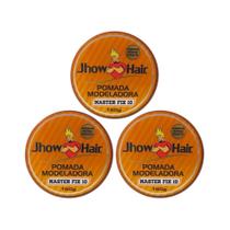 Pomada Capilar Jhow Hair Wax Hair Master Fix 10 150g - 3un