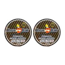Pomada Capilar Jhow Hair Wax Hair Power Uva 150G - Kit C/2Un