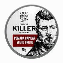 Pomada Capilar QOD Barber Shop Killer Efeito Brilho 70g