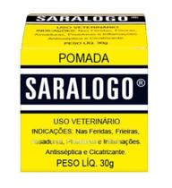 Pomada Cicatrizante Cães e Gatos Saralogo 30g - Matacura