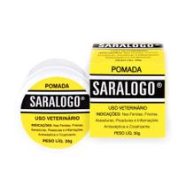 Pomada Cicatrizante Matacura Saralog para Cães e Gatos 30 g Pomada Cicatrizante Matacura Saralog para Cães e Gatos 30 g