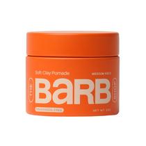Pomada de cabelo Barb Soft Clay Medium Hold Natural Finish 60 ml Pomada de cabelo Barb Soft Clay Medium Hold Natural Finish 60 ml