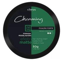 Pomada De Cabelo Charming Men Cless Forte Efeito Seco Pomada De Cabelo Charming Men Cless Forte Efeito Seco