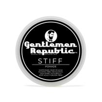 Pomada de cabelo Gentlemen Republic Stiff High Hold 120 ml para homens