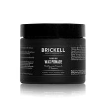 Pomada de cera para modelagem de cabelo Brickell Masculina Flexível 60 ml Pomada de cera para modelagem de cabelo Brickell Masculina Flexível 60 ml
