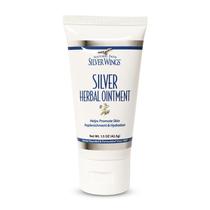 Pomada de ervas Natural Path Silver Wings 250 ppm de prata 44 mL