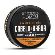 Pomada de Fixação Homem Cabelo e Barba 65g Bio Extratus Pomada de Fixação Homem Cabelo e Barba 65g Bio Extratus