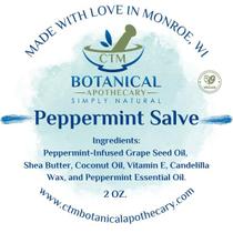 Pomada de Hortelã-pimenta CTM Botanical Apothecary 59 ml Natural Pomada de Hortelã-pimenta CTM Botanical Apothecary 59 ml Natural