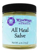 Pomada de primeiros socorros Wise Ways Herbals All Heal 120 ml 4 onças