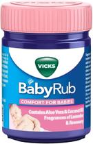 Pomada de vapor calmante Vicks BabyRub para bebês 50mL