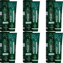 Pomada Desodorante Massageadora Bio Instinto Fisiofort Bisnaga 150g Kit Promocional 6 Unidades