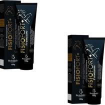 Pomada Desodorante Massageadora Bio Instinto Fisiofort Premium Bisnaga 150g Kit 2 Unidades