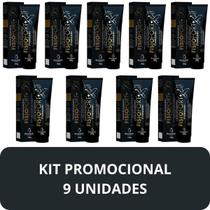 Pomada Desodorante Massageadora Bio Instinto Fisiofort Premium Bisnaga 150g Kit 9 Unidades