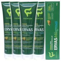Pomada Ervas Milagrosas 150g Fashion Kit 4 Bisnagas Pomada Ervas Milagrosas 150g Fashion Kit 4 Bisnagas