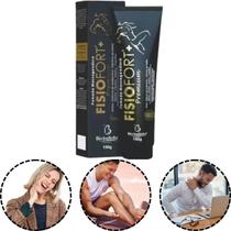 Pomada Fisiofort Preta Premium Bisnaga Original Extra-Forte Anti-Inflamatória Resultado Rápido