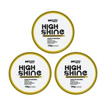 Pomada Infinity High Shine Incolor 120G - Kit Com 3Un