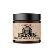 Pomada Johnny Slicks Fórmula 49 Clay, totalmente orgânica, 60 ml Pomada Johnny Slicks Fórmula 49 Clay, totalmente orgânica, 60 ml