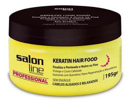 Pomada Keratin Hair Food Professional 195g - Salon Line