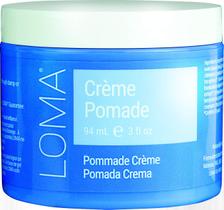 Pomada LOMA Crème 90ml de fixação média e alto brilho para todos os cabelos