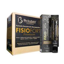 Pomada Massageadora Bio Instinto FisioFort+ Premium Caixa Com 12 Unidades De 150g Cada