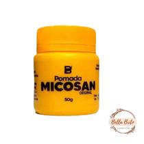 Pomada micosan 50g remove micoses, manchas, foliculites e axilas escuras