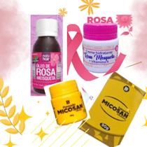 Pomada Micosan Original Baruc Cosméticos- clarear virilha clareia manchas(combo 4- itens)