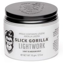 Pomada Modeladora Clay Slick Gorilla Lightwork - 75ml - Peso Leve