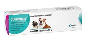 Pomada Oftálmica Optimmune para Cães 3,5g - Vetnil