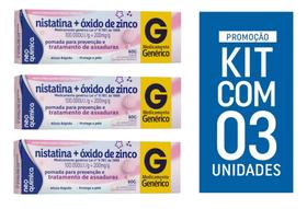Pomada para assadura óxido de zinco 60g ne o química -