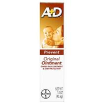 Pomada para assaduras A+D e protetor de pele original 1,5 oz por A+D (pacote com 4)