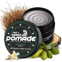 Pomada para cabelo e barba Bossman Natural Vetiver X Scent 118 ml Pomada para cabelo e barba Bossman Natural Vetiver X Scent 118 ml