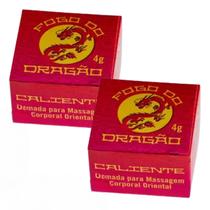 Pomada para Massagem Sensual Fogo do Dragão Caliente - 2 unidades Pomada para Massagem Sensual Fogo do Dragão Caliente - 2 unidades