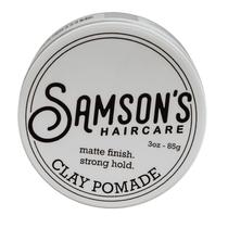 Pomada Samson's Haircare, leve, de fixação média, 90 ml Pomada Samson's Haircare, leve, de fixação média, 90 ml