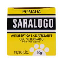 Pomada saralogo antisséptica e cicatrizante 30g - Agro Industrial Catarinense Ltda