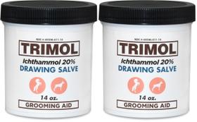 Pomada TRIMOL Ichthammol 20% para Tratamento de Pele 396ml Pacote com 2