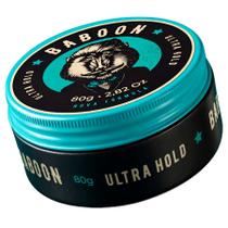 Pomada Ultra Hold - Ultra Fixação / Efeito Brilho 80g Baboon