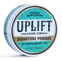 Pomada Uplift Provisions Signature 90 ml, fixação forte e alto brilho