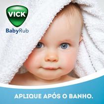 Pomada Vick BabyRub Bálsamo para Bebês 50g