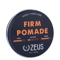 Pomada ZEUS Natural Shine Firm Hold à base de água 120 ml