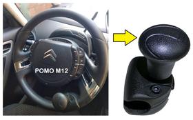 Pomo giratório para volante com manopla removivel