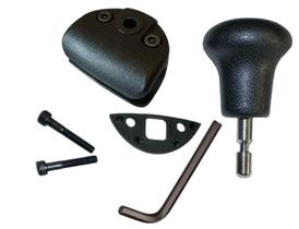 Pomo giratorio para volante manopla removivel pomo m12
