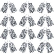 Pomons Cheerleading PPXMEEUDC de folha metálica de plástico x24 Pomons Cheerleading PPXMEEUDC de folha metálica de plástico x24