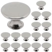 Pomos para Gabinete SWZHAI 16 Piezas Níquel Cepillado 2.9 cm Pomos para Gabinete SWZHAI 16 Piezas Níquel Cepillado 2.9 cm