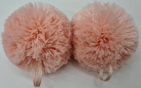 Pompom 1144 c alca em gorgurao 2 unid ref 4271/1 cor b12
