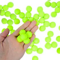 Pompom 14mm verde neon 02 Pacote Com 100 Unidades