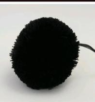 Pompom 60mm 2 unid ref 1144/1 cor b99 preto