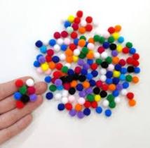 Pompom Bolinha mini - 8mm - Pacote com 200 unidades Pompom Bolinha mini - 8mm - Pacote com 200 unidades