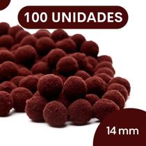 Pompom Bordo - 14Mm Pacote Com 100 Unidades - Nybc Pompom Bordo - 14Mm Pacote Com 100 Unidades - Nybc